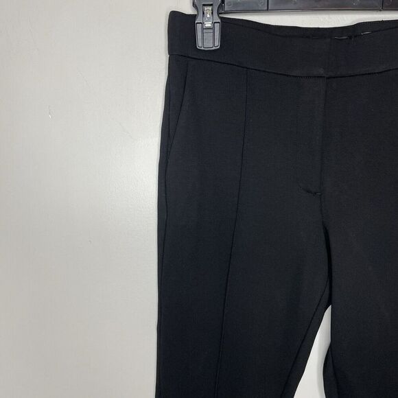 J.CREW Pants Women 8 Italian Ponte Skinny Trouser NEW Black Stretch BD303 - Picture 3 of 14